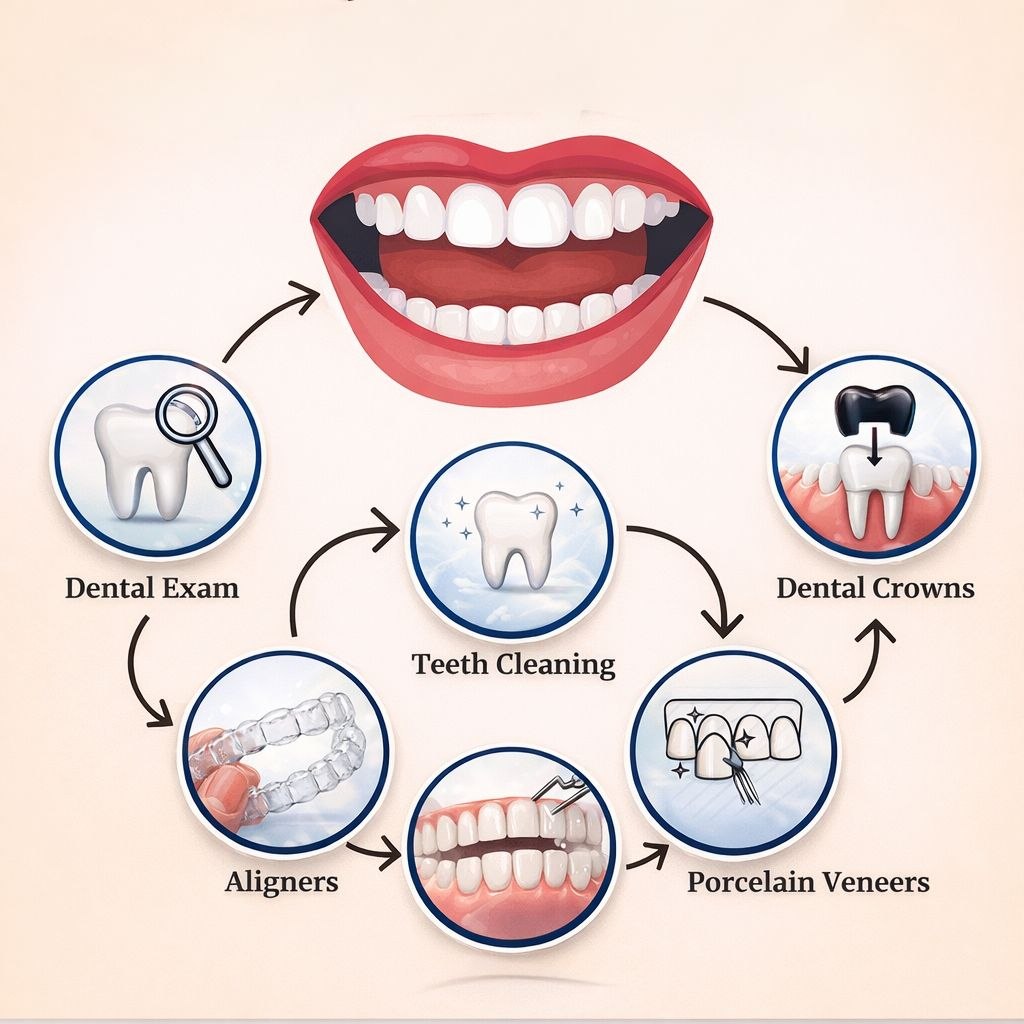 Full mouth rehabilitation treatment in Lucknow at Truemax Dental Clinic by Dr Rehana