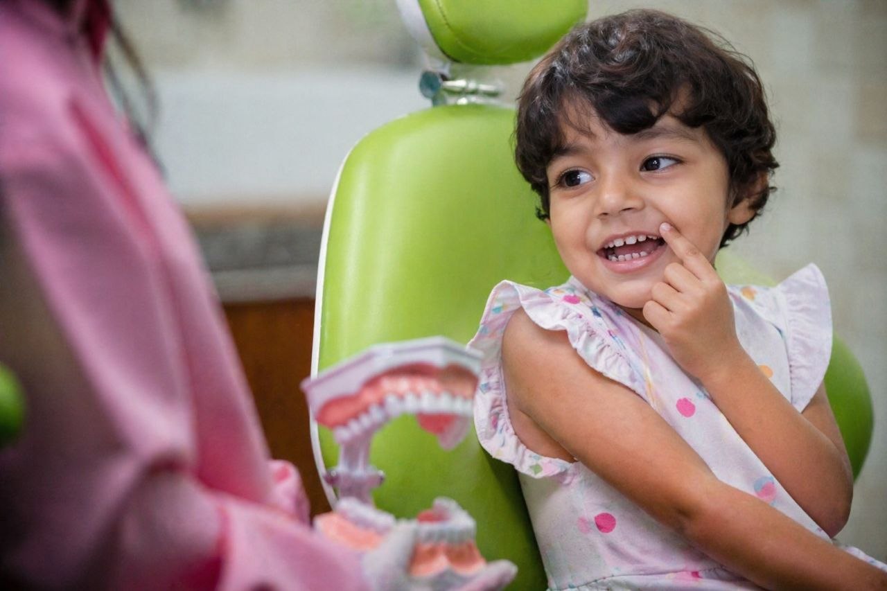 Kids dentistry treatment in Lucknow at Truemax Dental Clinic by Dr Rehana
