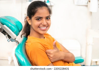 Improved smile with implants